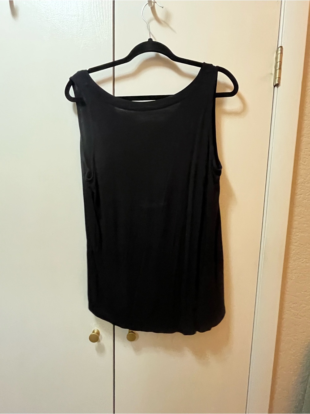 24/7 Comfort Apparel Black Tank - Picture 5 of 5